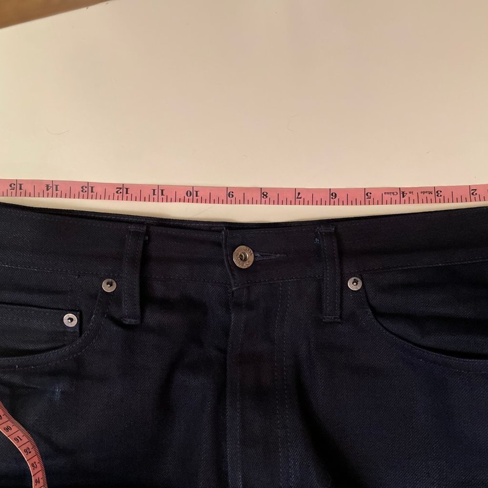 3Sixteen CT-120X Classic Tapered Shadow Selvedge - Picture 3 of 11